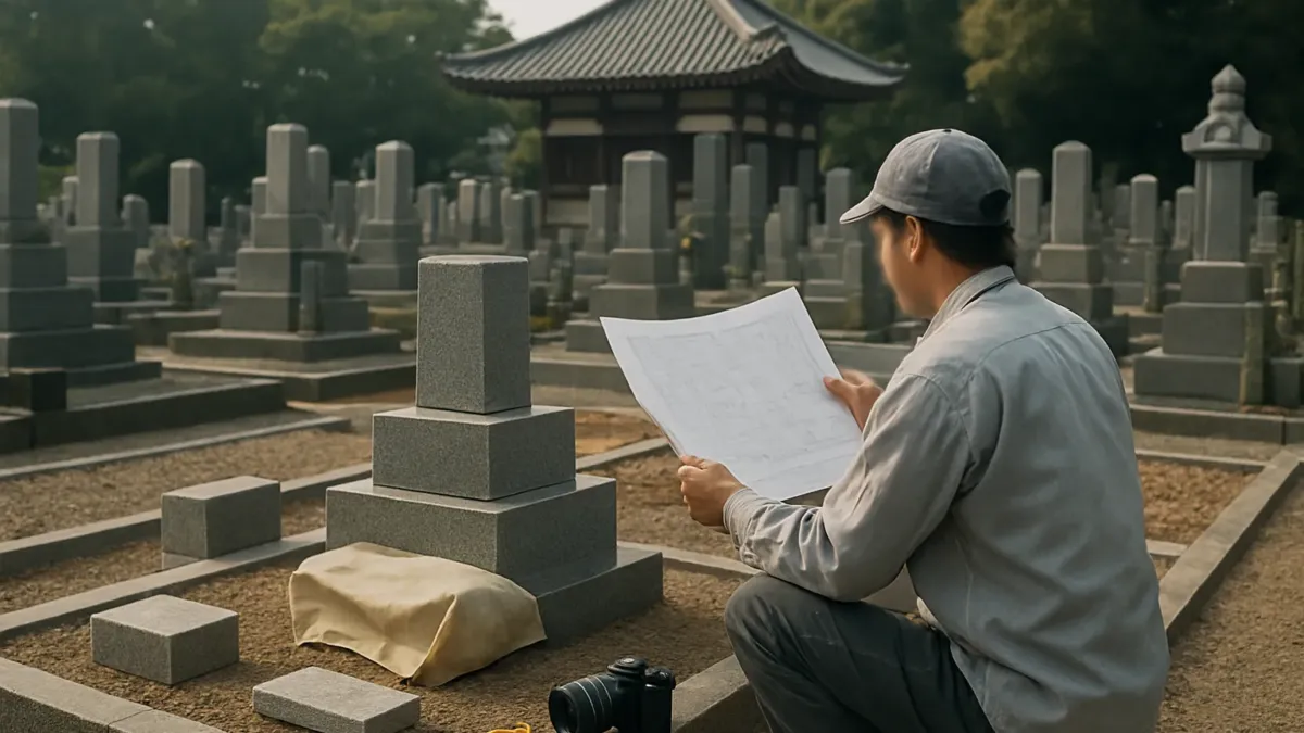 墓石建立で隣区画や隣家との境界トラブルを防ぐには？事前確認と伝え方の手順